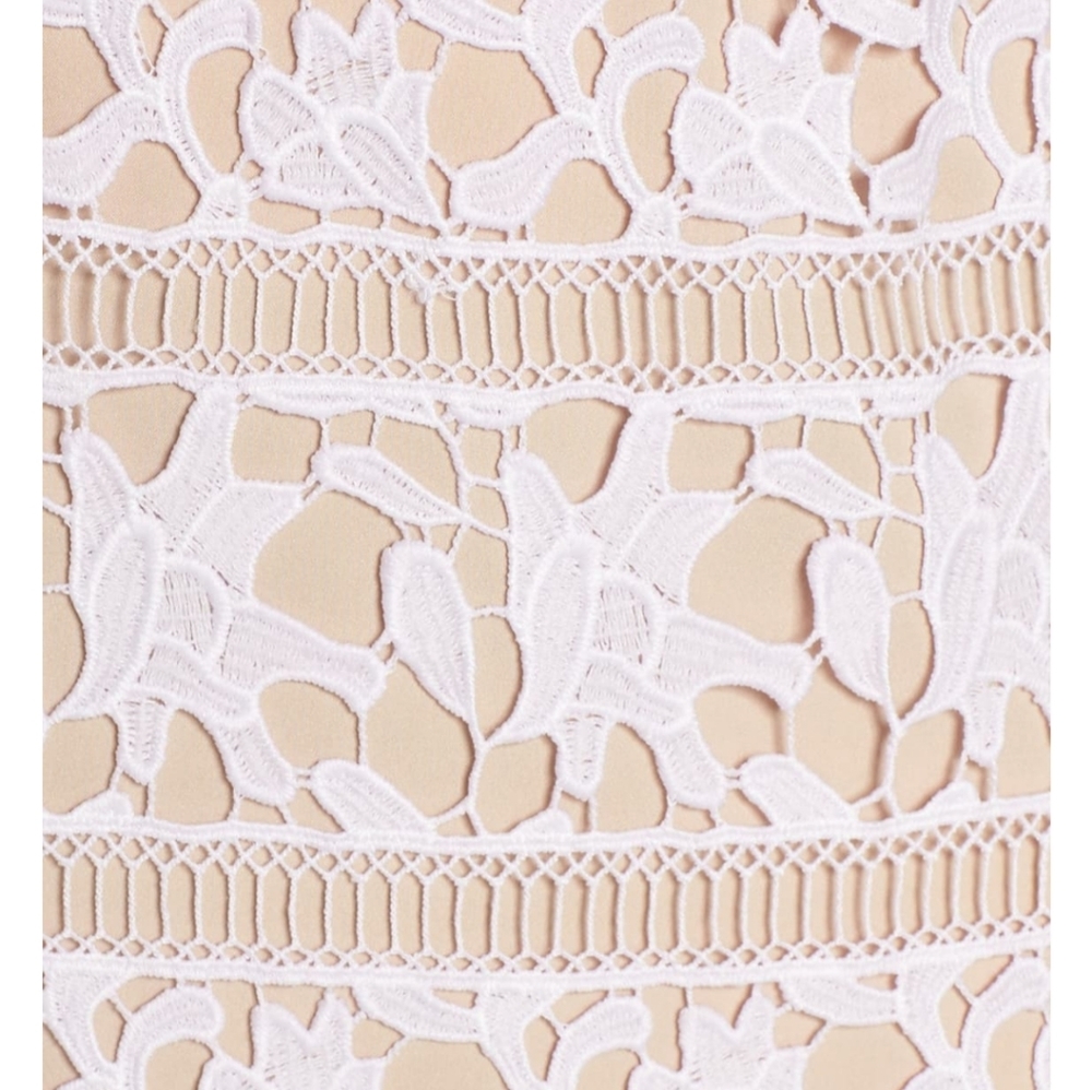 🍒NWT🍒 ELIZA J PASTEL LACE MINI SHEATH DRE - Picture 5 of 6
